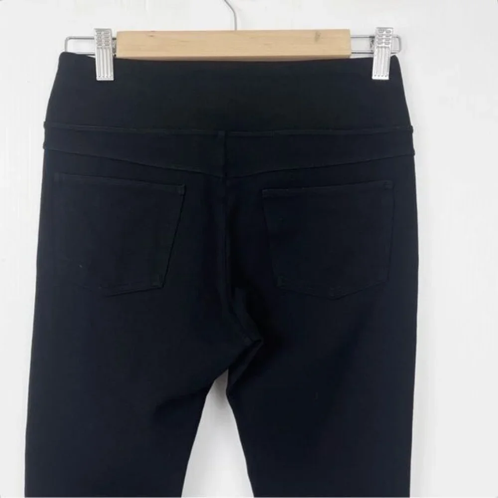 R Label the Reset Black Ponte pull on pocket contoured leggings small - Picture 5 of 9